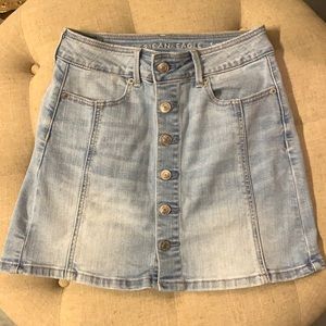 American eagle outfitters denim skirt